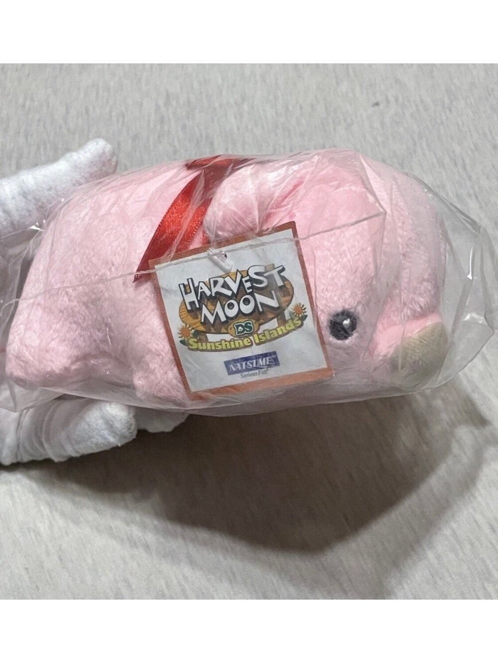 Harvest Moon Plush Pig Sunshine Islands Promo Nintendo DS.